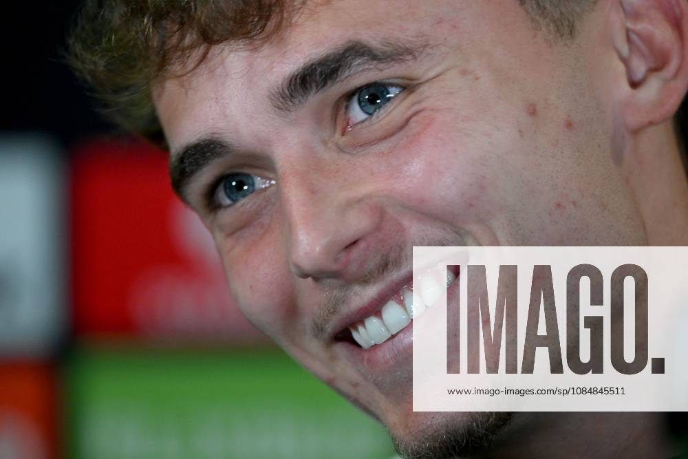 Callum Osmand of Celtic at a press conference, PK, Pressekonferenz Celtic Training, Football, Lennoxtown Training Centre, Glasgow, Scotland, UK - 21 Oct 2026Glasgow Lennoxtown Training Centre Scotland United Kingdom