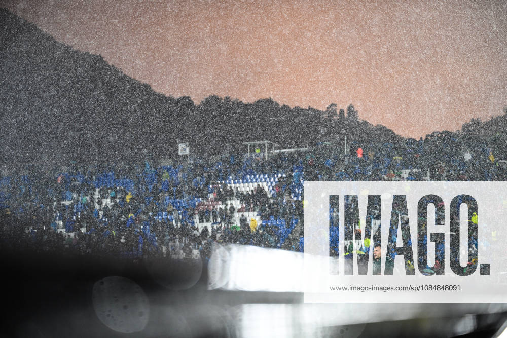 General view of Giuseppe Sinigaglia stadium in Como before the UEFA Champions League stage match Phase MD3 between Calcio Como and Manchester United, ManU Football Club at the Giuseppe Sinigaglia stadium in Como, north Italy - October 21, 2026 - Soccer.
