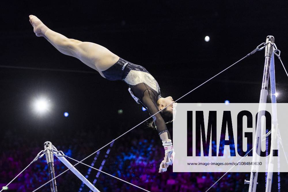 ROTTERDAM - Giulia Peretti (ITA) during the team final at the World Gymnastics Championships in Rotterdam Ahoy. IRIS VAN DEN BROEK ANP ANPxSportx IVx 573179933 originalFilename: 573179933