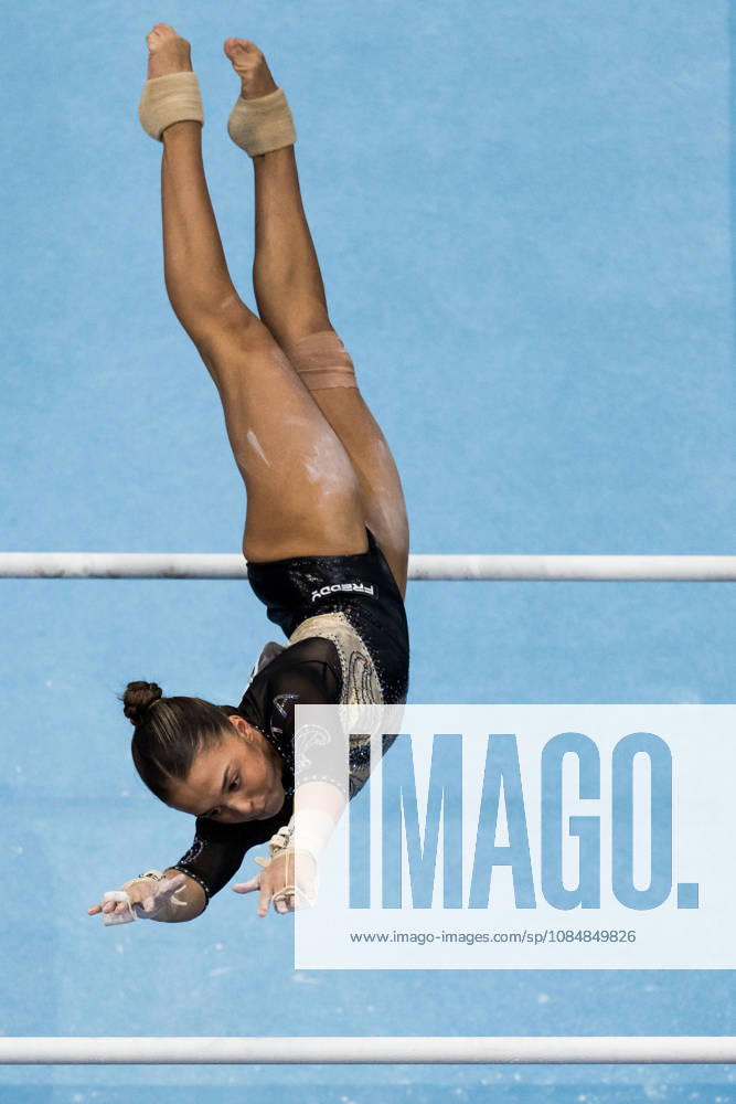 2026 Artistic Gymnastics World Championships, Day 5, Women s Team Final 261021 Giulia Perotti of Italy competes in uneven bars during women s team final on day five of the 2026 Artistic Gymnastics World Championships on October 21, 2026 in Rotterdam. Photo: Joel Marklund BILDBYRÅN kod JM JM0863 bbeng artistisk gymnastik artistic gymnastics gymnastik-vm vm artistic gymnastics world championships final lagfinal team final dam