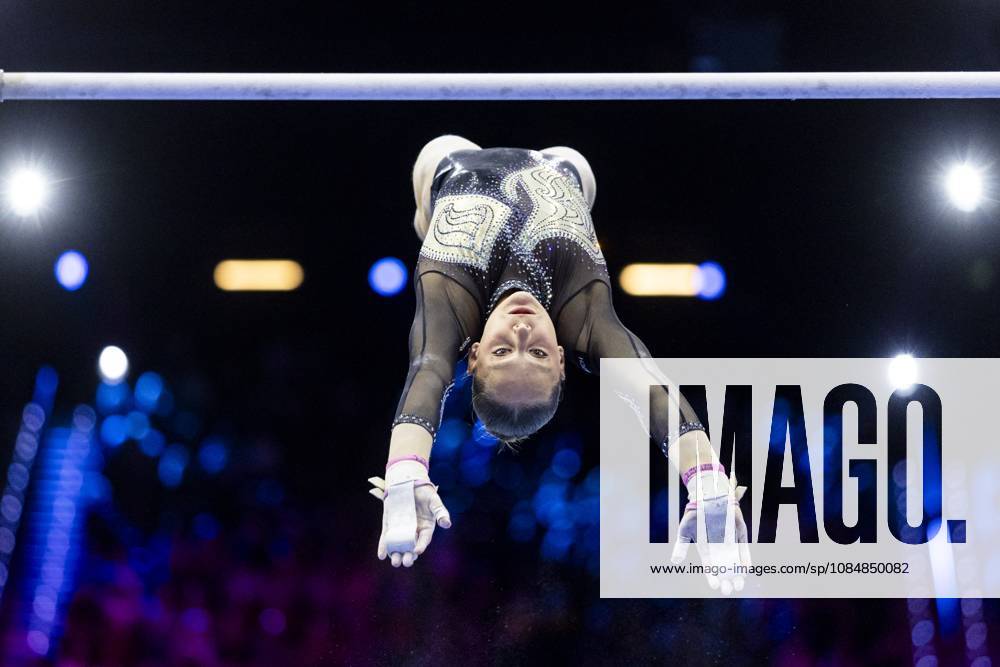 ROTTERDAM - Sofia Tonelli (ITA) during the team final at the World Gymnastics Championships in Rotterdam Ahoy. IRIS VAN DEN BROEK ANP ANPxSportx IVx 573181552 originalFilename: 573181552