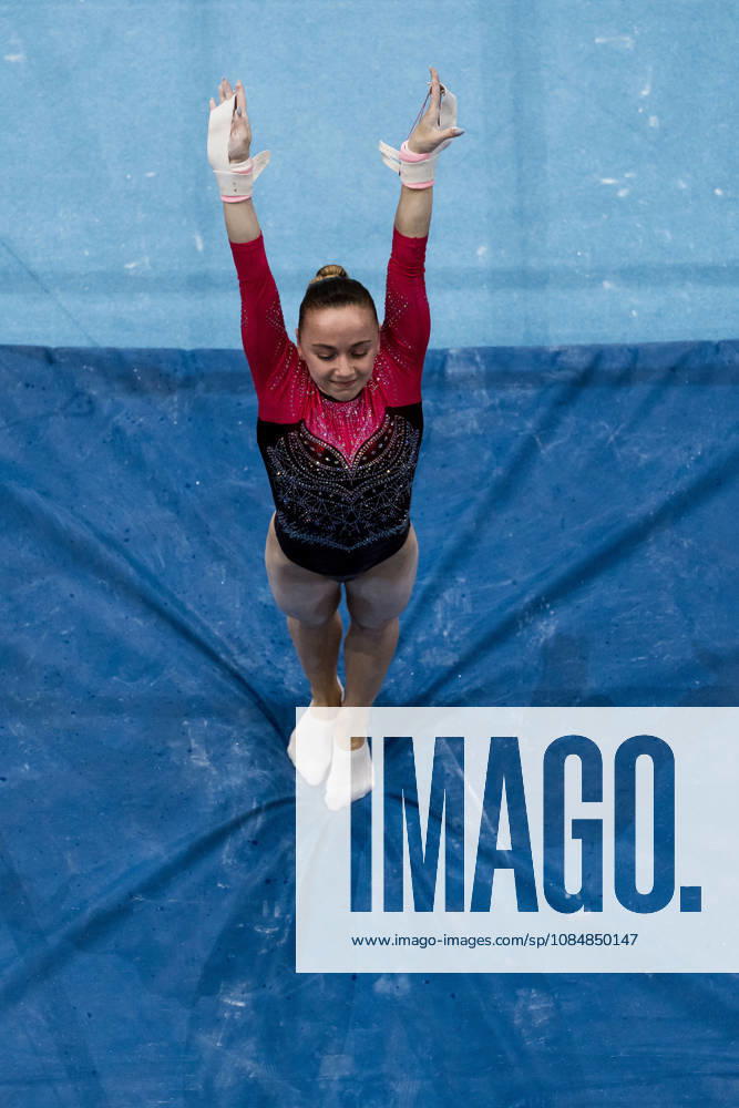 2026 Artistic Gymnastics World Championships, Day 5, Women s Team Final 261021 Alena Glotova of Russia competes in uneven bars during women s team final on day five of the 2026 Artistic Gymnastics World Championships on October 21, 2026 in Rotterdam. Photo: Joel Marklund BILDBYRÅN kod JM JM0863 bbeng artistisk gymnastik artistic gymnastics gymnastik-vm vm artistic gymnastics world championships final lagfinal team final dam