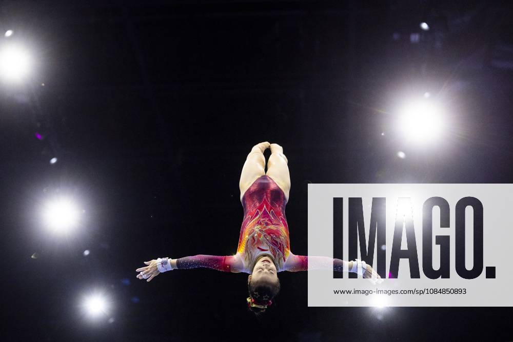 ROTTERDAM - Qiyuan Qiu (China) during the team final at the World Gymnastics Championships in Rotterdam Ahoy. IRIS VAN DEN BROEK ANP ANPxSportx IVx 573182657 originalFilename: 573182657