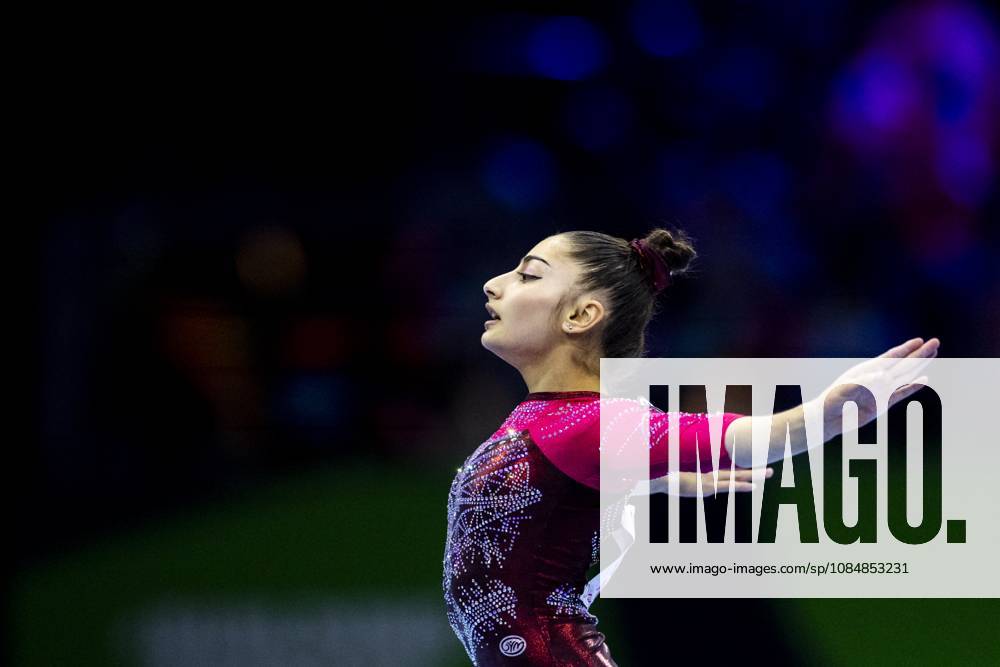 ROTTERDAM - Liudmila Roshchina (WG2) during the team final at the World Gymnastics Championships in Rotterdam Ahoy. IRIS VAN DEN BROEK ANP ANPxSportx IVx 573186286 originalFilename: 573186286