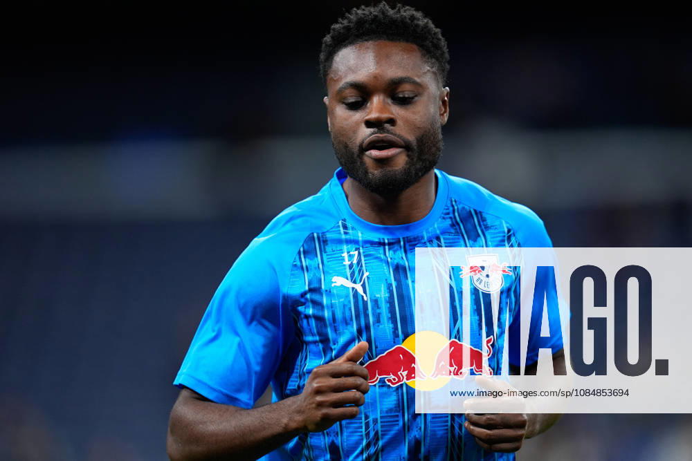 Ridle Baku of RB Leipzig looks on during the UEFA Champions League 2026 27 League Phase MD3 match between Real Madrid CF and RB Leipzig at Bernabeu stadium on October 21, 2026, in Madrid, Spain. Real Madrid CF V RB Leipzig - UEFA Champions League 2026 27 League Phase MD3 - ZUMAa181 20261021_zaa_a181_036