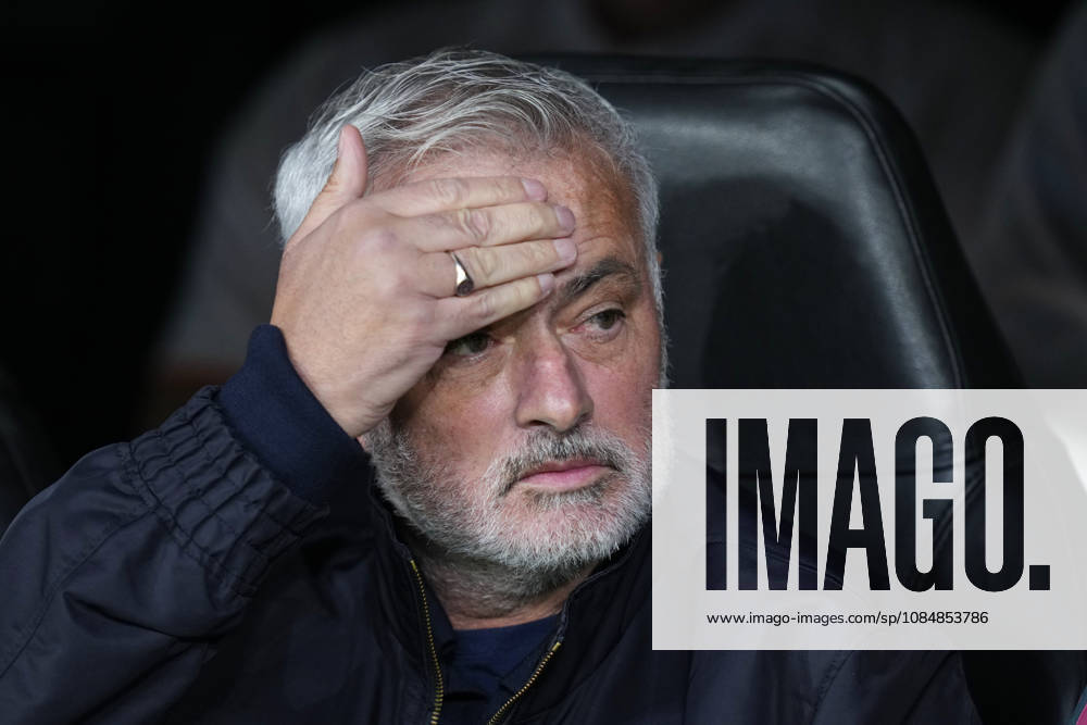 ESP: Real Madrid v RB Leipzig. UEFA Champions League. Matchday 3. Jose Mourinho, head coach of Real Madrid CF during the UEFA Champions League match between Real Madrid and RB Leipzig played at Santiago Bernabeu Stadium on 21 Oct 2026 in Madrid, Spain. kpng