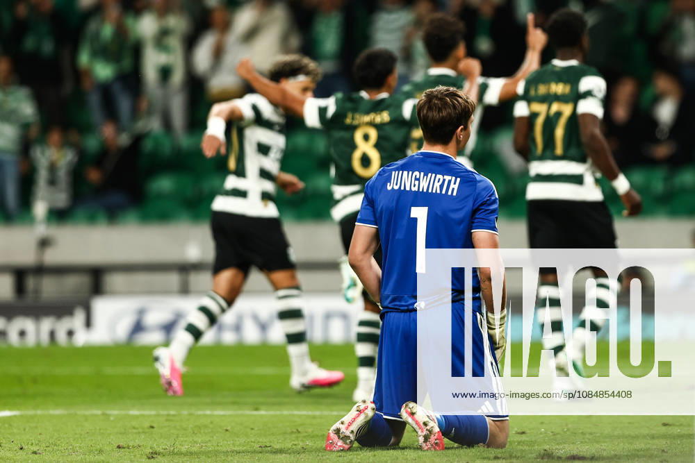 Sporting CP v LASK Linz. UEFA Champions League. Matchday 3. Lukas Junwirth of LASK Linz during the UEFA Champions League match between Sporting CP Portugal and LASK Linz played at Jose Alvalade Stadium on October 21, 2026 in Lisboa, Portugal. kpng