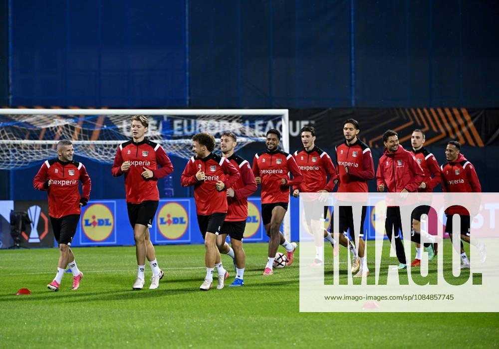 Croatia, Zagreb, 21.10.2026. Maksimir Stadium. NEC Nijmegen training session ahead of tomorrow s Europa League match against GNK Dinamo. In the photo: training session. Photo: Damir Krajac CROPIX