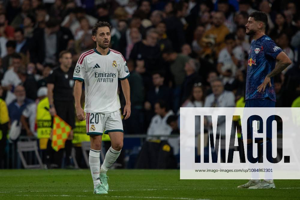 Bernardo Silva (Real Madrid) seen in action during the UEFA Champions League 2026 2027 match between Real Madrid and RB Leipzig UEFA Champions League 2026 2027 (Half-Time) Real Madrid And RB Leipzig In Madrid, Spain - 21 Oct 2026 - ZUMAs197 20261021_aaa_s197_268