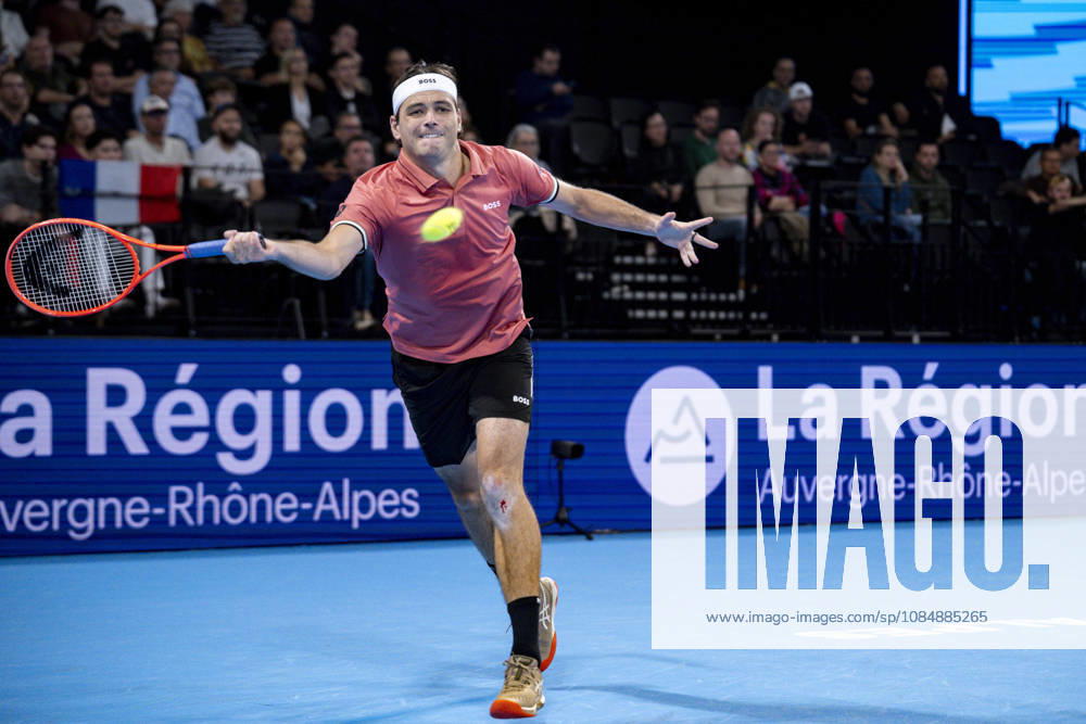 TENNIS : ATP, Tennis Herren 250 - Grand Prix Tennis AURA - Decines (France) 22 10 2026 Pierre-Hugues Herbert (FRA) vs Taylor Fritz (USA) during the tournament of the Auvergne Rhône-Alpes Grand Prix at the LDLC Arena in Décines on October 22, 2026. Photo Sandrine Thesillat PsNewZ