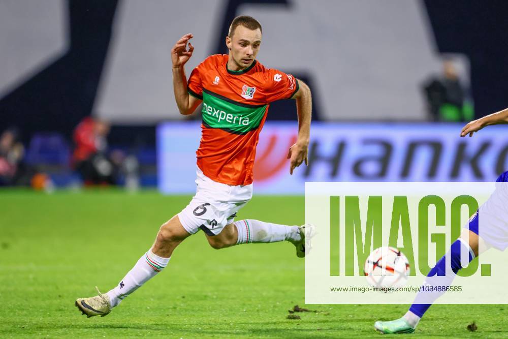 , Maksimir Stadium , season 2026 2027 , Europa League football match day 3 , match between Dinamo Zagreb and NEC , Picture shows NEC player Darko Nejasmic Dinamo Zagreb - NEC x208956998x