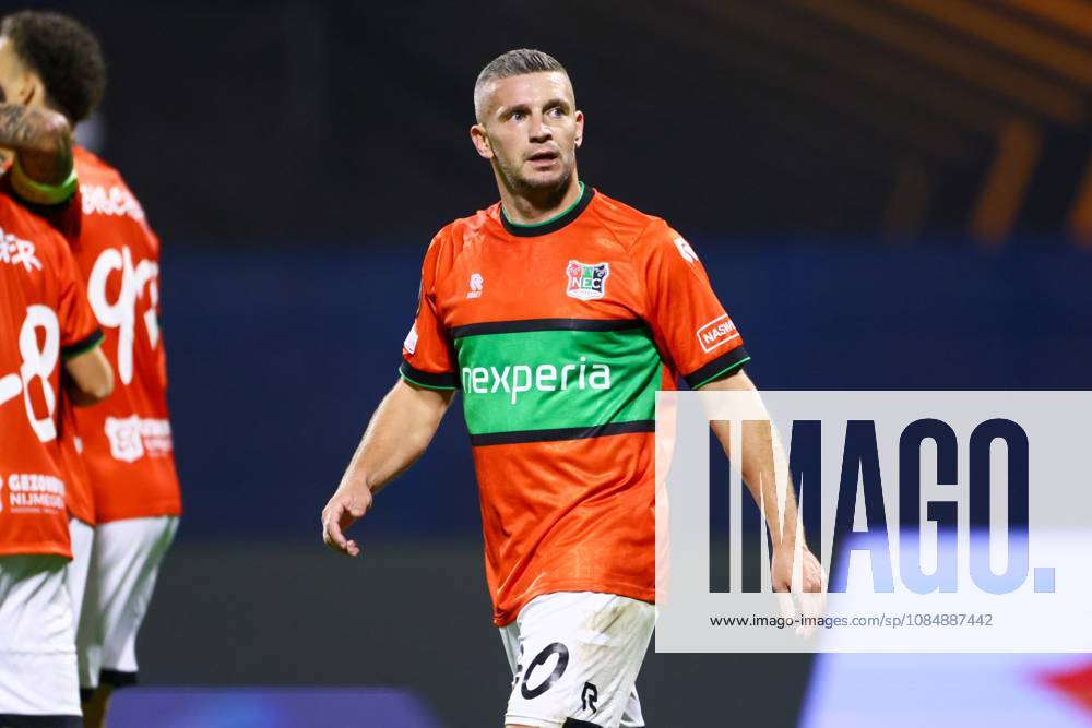 , Maksimir Stadium , season 2026 2027 , Europa League football match day 3 , match between Dinamo Zagreb and NEC , Picture shows NEC player Bryan Linssen Dinamo Zagreb - NEC x208957538x