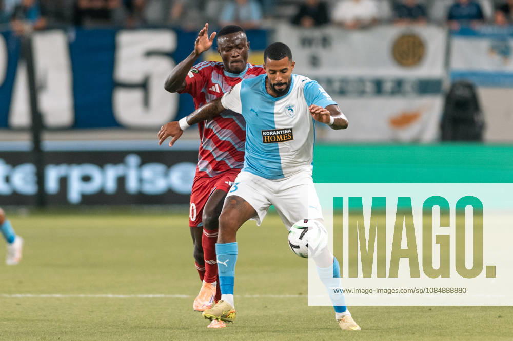 ANDERSON 33 of Pafos in action during the Conference League Matchday 2 game between Pafos and Riga at Alpha Mega Stadium in Kolossi,Limassol,Cyprus on 22 of October 2026. Limassol CYPRUS - ZUMAk195 20261022_znp_k195_010
