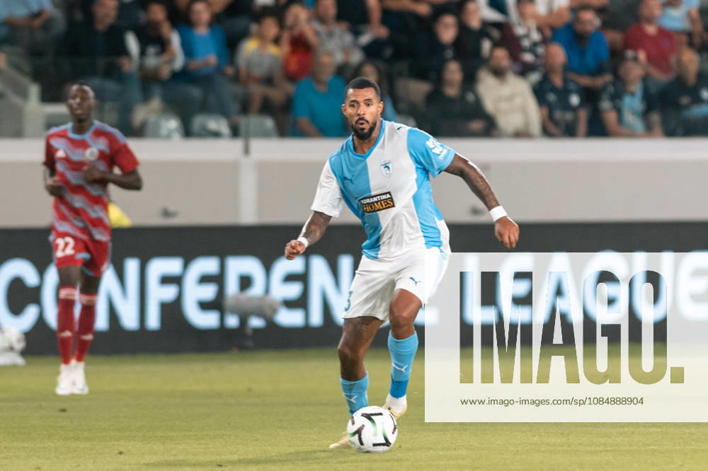ANDERSON 33 of Pafos in action during the Conference League Matchday 2 game between Pafos and Riga at Alpha Mega Stadium in Kolossi,Limassol,Cyprus on 22 of October 2026. Limassol CYPRUS - ZUMAk195 20261022_znp_k195_015