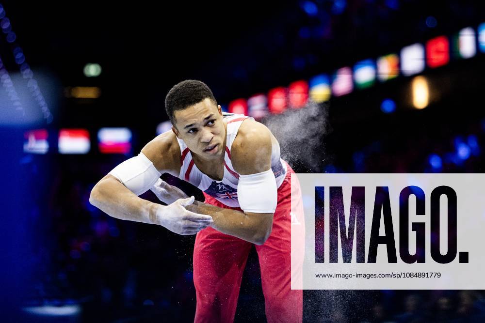 ROTTERDAM - Joe Fraser (GBR) during the All-Around final at the World Gymnastics Championships in Rotterdam Ahoy. IRIS VAN DEN BROEK ANP ANPxSportx IVx 573292519 originalFilename: 573292519