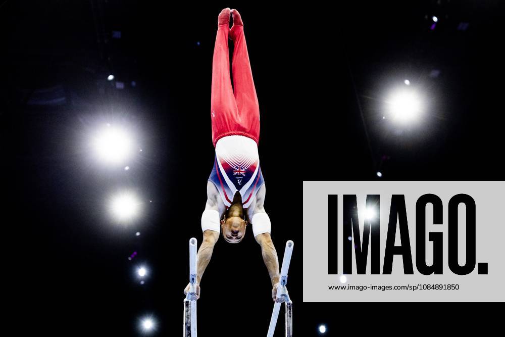 ROTTERDAM - Joe Fraser (GBR) during the All-Around final at the World Gymnastics Championships in Rotterdam Ahoy. IRIS VAN DEN BROEK ANP ANPxSportx IVx 573292530 originalFilename: 573292530