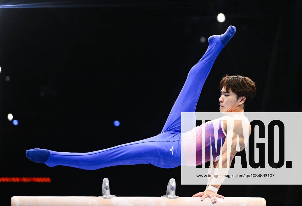 Netherlands Artistic Gymnastics World Championships 9270834 22.10.2026 Japan s Shinnosuke Oka competes on the pommel horse during the men s team final at the 2026 World Artistic Gymnastics Championships in Rotterdam, the Netherlands. Alexey Filippov Sputnik Rotterdam Netherlands