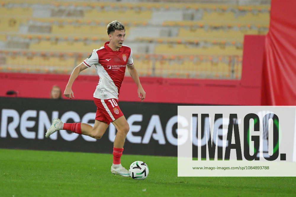 Aleksandr Golovin (ASM) - UEFA Conference League match between AS Monaco and SC Freiburg on October 22, 2026 at the Louis II Stadium in Monaco.