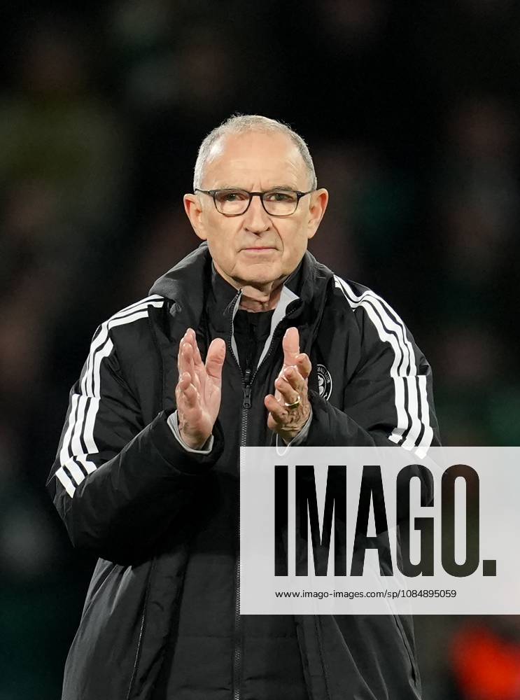 Celtic Manager Martin O Neill Celtic v Celta Vigo, UEFA Europa League, Football, Celtic Park, Glasgow, Scotland, UK - 22 Oct 2026Glasgow Celtic Park Scotland United Kingdom