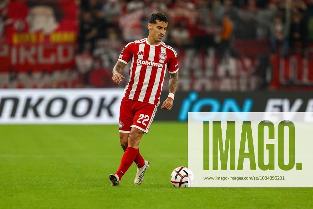 Olympiacos F.C. v AC Sparta Prague UEFA Europa League Chiquinho of Olympiacos F.C. during the UEFA Europa League match at Karaiskakis Stadium, Piraeus 22 10 2026 UK Newspapers OUT
