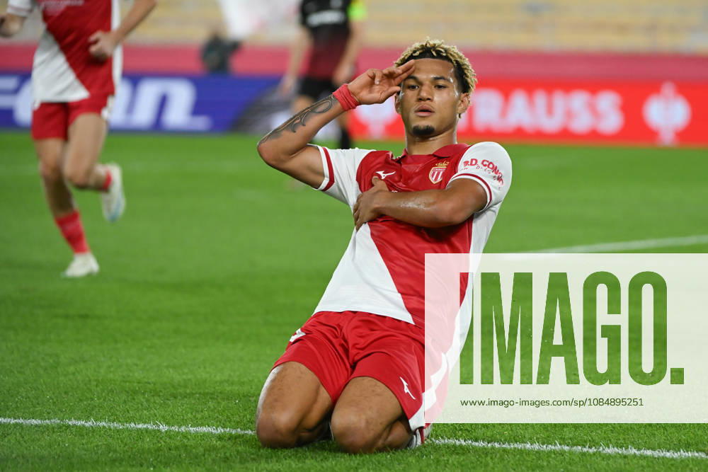 Joy AS Monaco - Goal Paris Brunner - UEFA Conference League match between AS Monaco and SC Freiburg on October 22, 2026 at the Louis II Stadium in Monaco.
