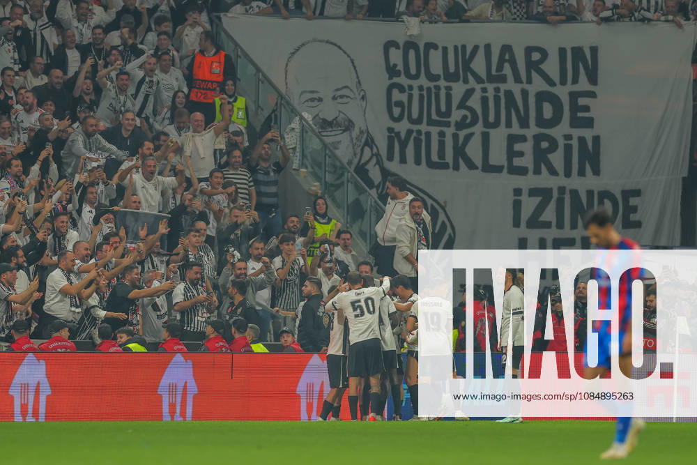2026-10-22 Besiktas JK v Crystal Palace FC - UEFA Europa League 2026 27 League Phase MD3 ISTANBUL, TURKEY - OCTOBER 22: Wilfred Ndidi of Besiktas JK, Umit Akdag of Besiktas JK, Leandro Trossard of Besiktas JK, Taylan Bulut of Besiktas JK during the UEFA Europa League 2026 27 League Phase MD3 match between Besiktas JK and Crystal Palace FC at Tupras Stadium on October 22, 2026 in Istanbul, Turkey. (Photo by BSR Agency) Istanbul Turkey Content not available for redistribution in The Netherlands directly or indirectly through any third parties.