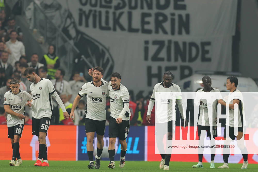 2026-10-22 Besiktas JK v Crystal Palace FC - UEFA Europa League 2026 27 League Phase MD3 ISTANBUL, TURKEY - OCTOBER 22: Leandro Trossard of Besiktas JK, Umit Akdag of Besiktas JK, Salih Ozcan of Besiktas JK, Kartal Yilmaz of Besiktas JK, Wilfred Ndidi of Besiktas JK, Kassoum Ouattara of Besiktas JK, Hyeongyu Oh of Besiktas JK during the UEFA Europa League 2026 27 League Phase MD3 match between Besiktas JK and Crystal Palace FC at Tupras Stadium on October 22, 2026 in Istanbul, Turkey. (Photo by BSR Agency) Istanbul Turkey Content not available for redistribution in The Netherlands directly or indirectly through any third parties.