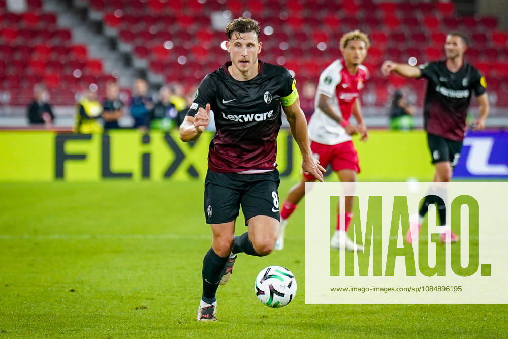 Fussball UEFA Conference League 2026 - 2027, 2. Spieltag - AS Monaco vs SC Freiburg - Stadion Louis II (Monaco): Maximilian Eggestein (SC Freiburg, 8)