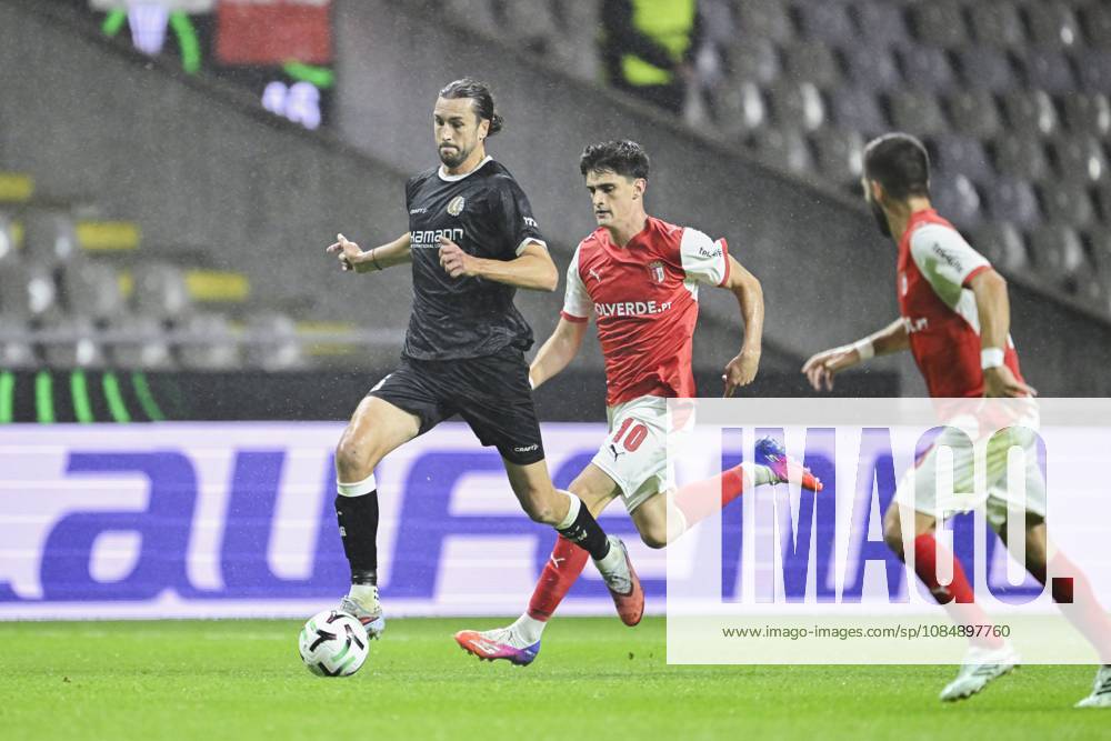 SC Braga v KAA Gent - UEFA Conference League BRAGA, PORTUGAL - OCTOBER 22 : Burgess Christian defender of KAA Gent in action during the UEFA Conference League 2026 27 League Phase matchday 2 match between SC Braga and KAA Gent on October 22, 2026 in Braga, Portugal, 22 10 2026 Braga Portugal