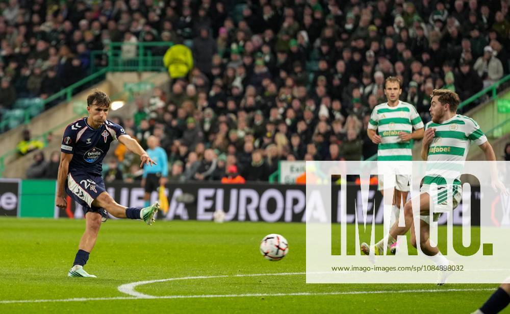 Javi Rodriguez of Celta Vigo scores to give Celta Vigo a 1-2 lead Celtic v Celta Vigo, UEFA Europa League, Football, Celtic Park, Glasgow, Scotland, UK - 22 Oct 2026Glasgow Celtic Park Scotland United Kingdom