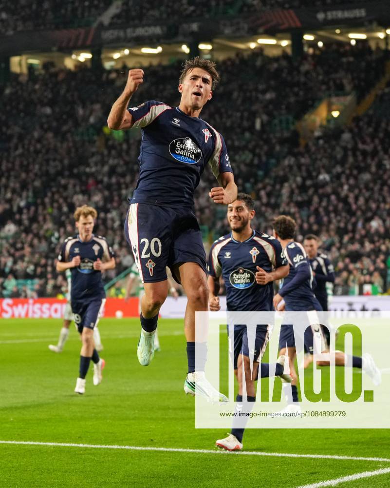 Javi Rodriguez of Celta Vigo celebrates scoring to tie the game 1-1 Celtic v Celta Vigo, UEFA Europa League, Football, Celtic Park, Glasgow, Scotland, UK - 22 Oct 2026Glasgow Celtic Park Scotland United Kingdom
