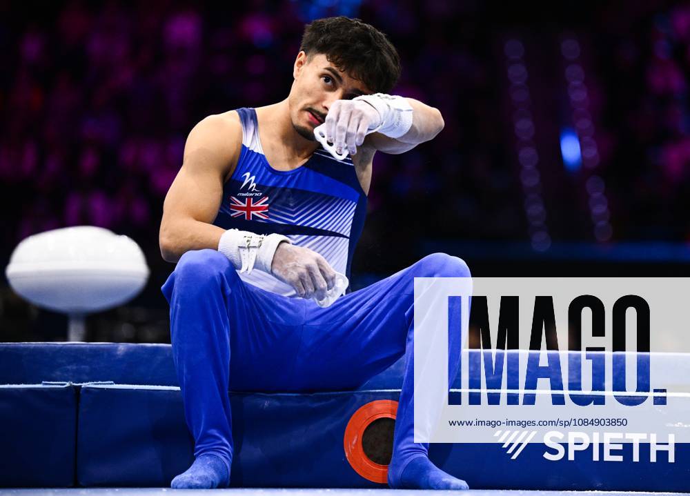 Netherlands Artistic Gymnastics World Championships 9271029 22.10.2026 Britain s Jake Jarman is seen after competing on the horizontal bar during the men s all-around final at the 2026 World Artistic Gymnastics Championships in Rotterdam, the Netherlands. Alexey Filippov Sputnik Rotterdam Netherlands