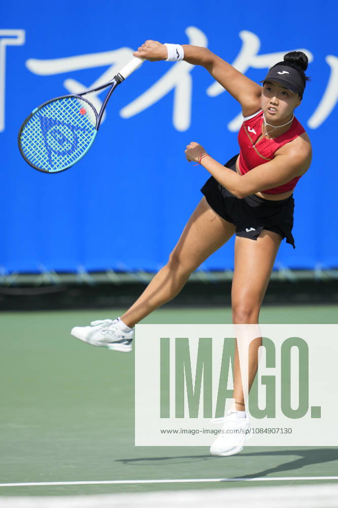 WTA, Tennis Damen Kinoshita Group Japan Open - Day 5 Ann Li of the United States plays during her quarterfinal match against Lilli Tagger of Austria at the 2026 Kinoshita Group Japan Open Women s tennis tournament at Utsubo Tennis Center in Osaka, Japan, on October 23, 2026. Osaka Japan