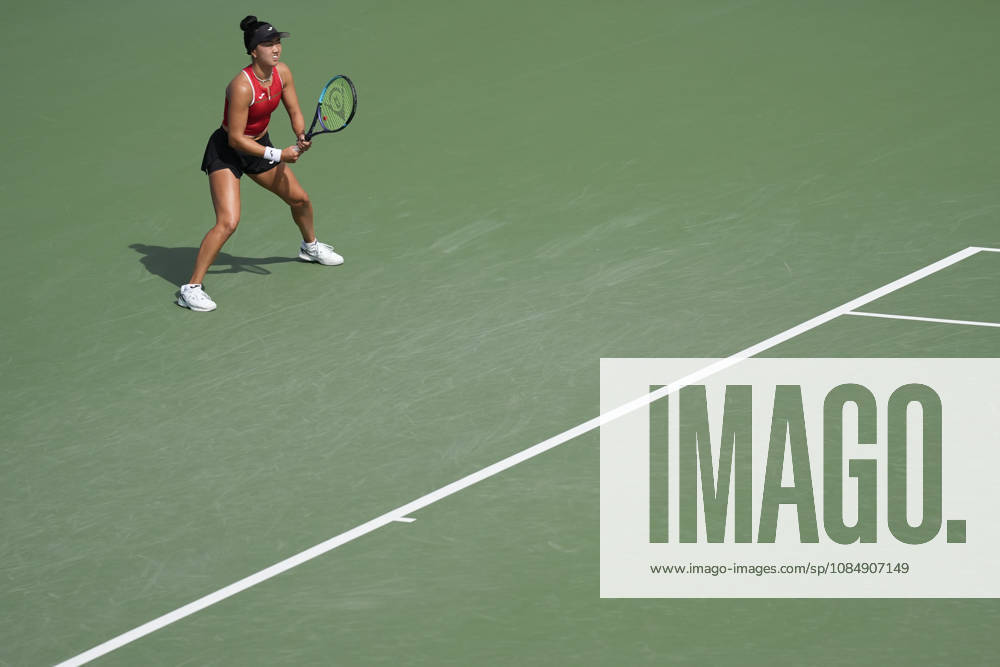 WTA, Tennis Damen Kinoshita Group Japan Open - Day 5 Ann Li of the United States plays during her quarterfinal match against Lilli Tagger of Austria at the 2026 Kinoshita Group Japan Open Women s tennis tournament at Utsubo Tennis Center in Osaka, Japan, on October 23, 2026. Osaka Japan