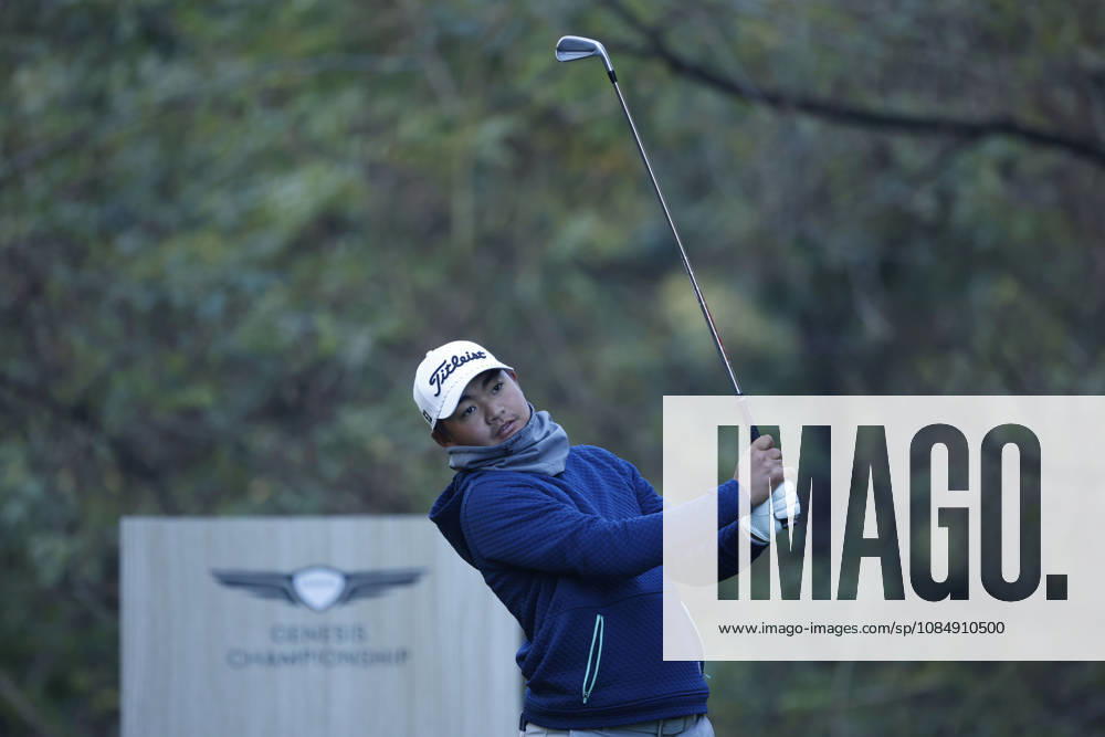 Oct 23, 2026-Cheonan, South Korea-Kazuma KOBORI of New Zealand Driver Shot on 4th Tee during a DP World Tour Genesis Championship at Woo Jeong Hills CC in Cheonan, South Korea. DP World Tour Genesis Championship Round2 - ZUMAr168 20261023_aap_r168_002