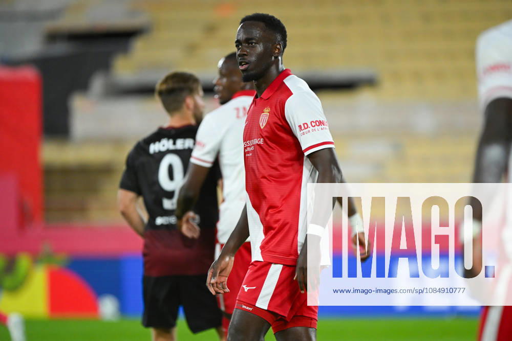 Jordan Teze (ASM) - UEFA Conference League match between AS Monaco and SC Freiburg on October 22, 2026 at the Louis II Stadium in Monaco.