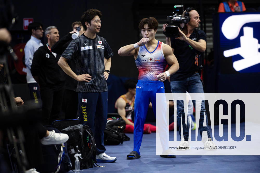Rotterdam The Netherlands 23rd October 2026 World Championships artistic gymnastics. Mens all round final Rings Shinnosuke Oka (JPN) turnen