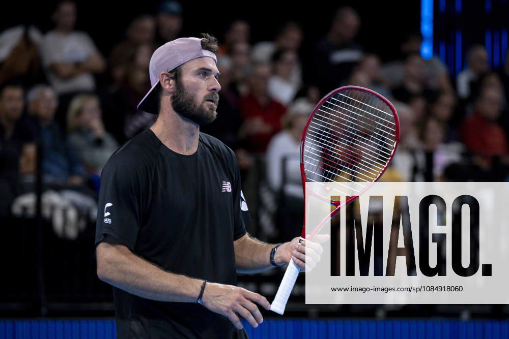 TENNIS : ATP, Tennis Herren 250 - Grand Prix Tennis AURA - Decines (France) 23 10 2026 Corentin MOUTET (FRA) vs Tommy PAUL (USA) during the tournament of the Auvergne Rhône-Alpes Grand Prix at the LDLC Arena in Décines on October 23, 2026. Photo Sandrine Thesillat PsNewZ