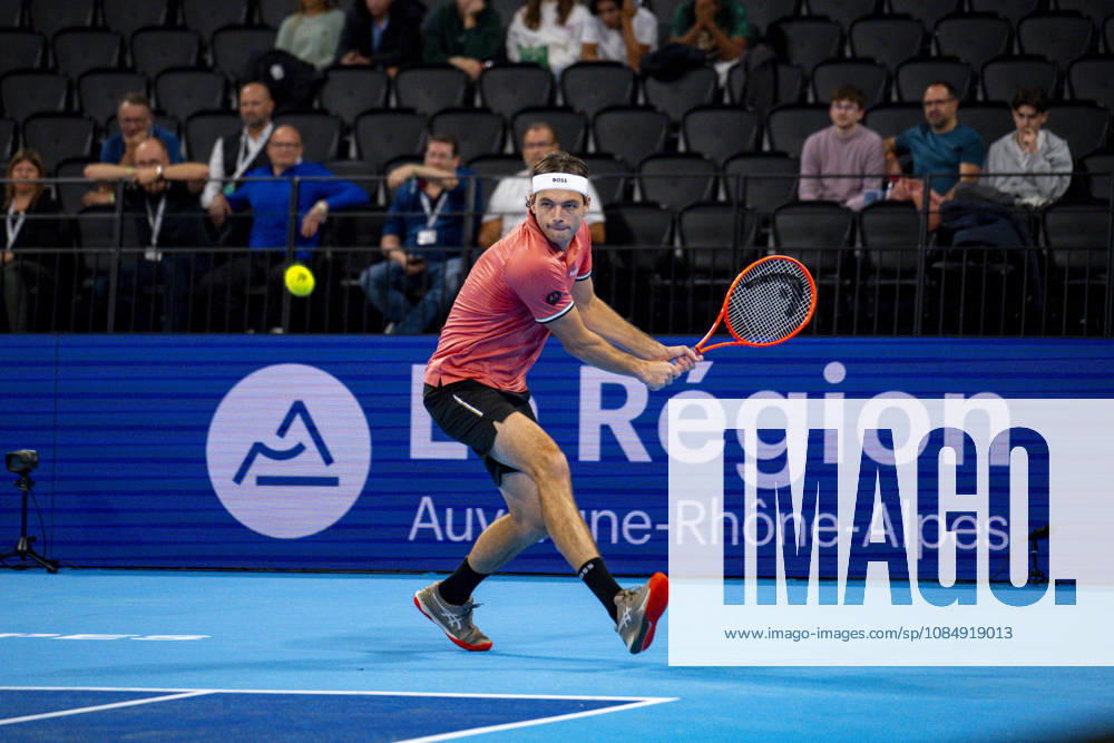 TENNIS : ATP, Tennis Herren 250 - Grand Prix Tennis AURA - Decines (France) 23 10 2026 Daniel ALTMAIER (GER) vs Taylor FRITZ (USA) during the tournament of the Auvergne Rhône-Alpes Grand Prix at the LDLC Arena in Décines on October 23, 2026. Photo Sandrine Thesillat PsNewZ