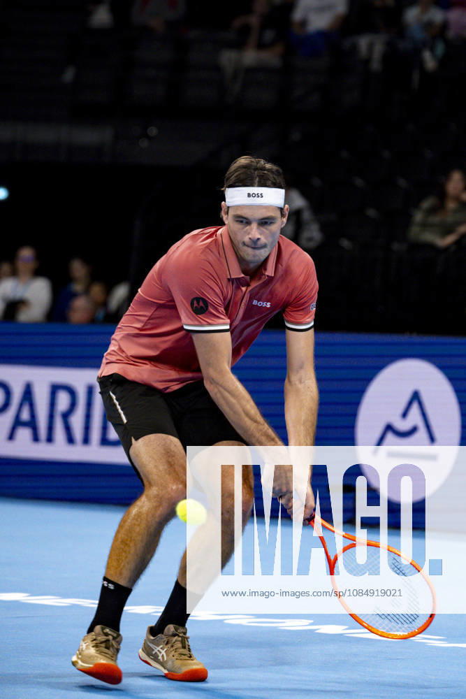 TENNIS : ATP, Tennis Herren 250 - Grand Prix Tennis AURA - Decines (France) 23 10 2026 Daniel ALTMAIER (GER) vs Taylor FRITZ (USA) during the tournament of the Auvergne Rhône-Alpes Grand Prix at the LDLC Arena in Décines on October 23, 2026. Photo Sandrine Thesillat PsNewZ