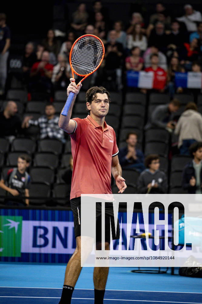 TENNIS : ATP, Tennis Herren 250 - Grand Prix Tennis AURA - Decines (France) 23 10 2026 Taylor FRITZ (USA) wins Daniel ALTMAIER (GER) vs during the tournament of the Auvergne Rhône-Alpes Grand Prix at the LDLC Arena in Décines on October 23, 2026. Photo Sandrine Thesillat PsNewZ