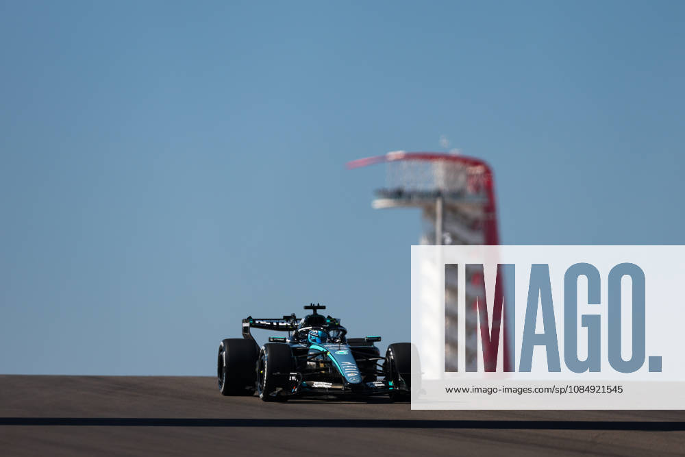 F1 - UNITED STATES GRAND PRIX 2026 63 RUSSELL George (gbr), Mercedes AMG F1 Team W17, action during the 2026 Formula 1 United States Grand Prix, 18th round of the 2026 Formula One World Championship, WM, Weltmeisterschaft from October 23 to 25, 2026 on the Circuit of the America, in Austin, Texas, United States of America -