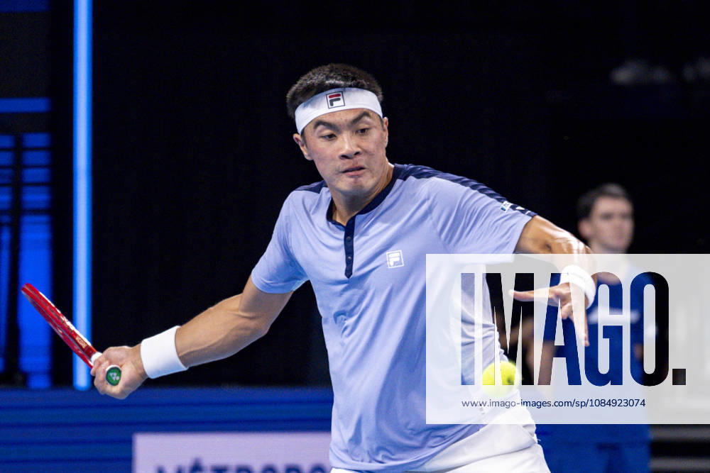 TENNIS : ATP, Tennis Herren 250 - Grand Prix Tennis AURA - Decines (France) 23 10 2026 Flavio COBOLLI (ITA)vs Brandon NAKASHIMA (USA) during the tournament of the Auvergne Rhône-Alpes Grand Prix at the LDLC Arena in Décines on October 23, 2026. Photo Sandrine Thesillat PsNewZ