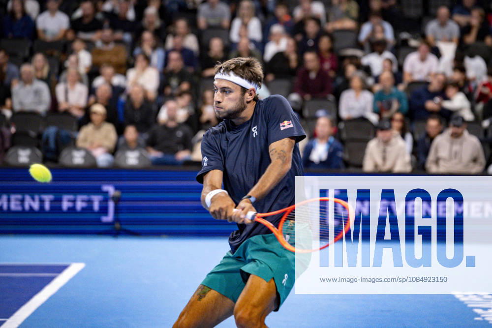 TENNIS : ATP, Tennis Herren 250 - Grand Prix Tennis AURA - Decines (France) 23 10 2026 Flavio COBOLLI (ITA)vs Brandon NAKASHIMA (USA) during the tournament of the Auvergne Rhône-Alpes Grand Prix at the LDLC Arena in Décines on October 23, 2026. Photo Sandrine Thesillat PsNewZ