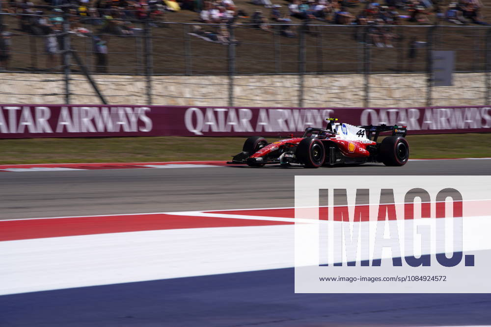 Formula One United States Grand Prix - Practice sessions Scuderia Ferrari driver Lewis Hamilton of Britain competes in the first practice session for the Formula One United States Grand Prix, in Austin, Texas, USA, 23 October 2026. The 2026 Formula 1 United States Grand Prix will be held at the Circuit of the Americas on 25 October. AUSTIN United States