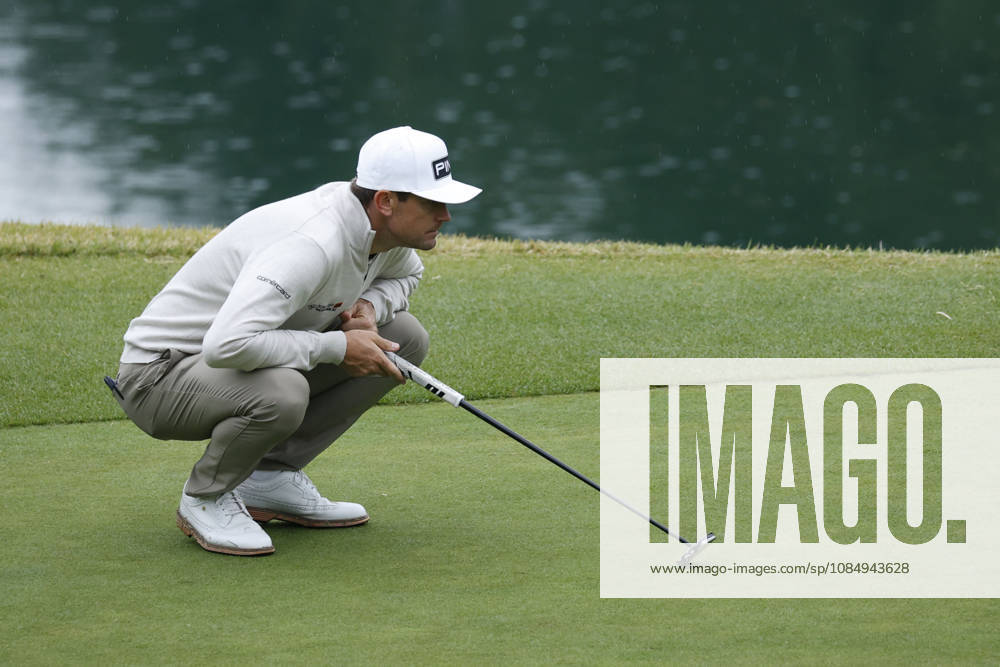 Oct 24, 2026-Cheonan, South Korea-Joel GIRRBACH of Switzerland action on 18th green during a DP World Tour Genesis Championship at Woo Jeong hills CC in Cheonan, South Korea. Cheonan SOUTH KOREA - ZUMAr168 20261024_aap_r168_032