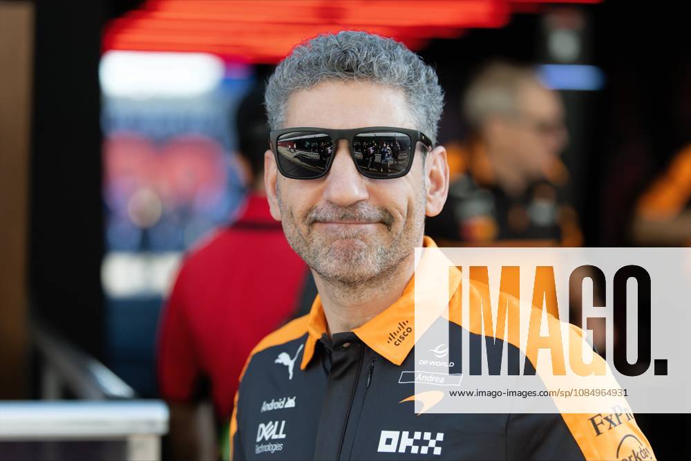 24th October 2026; Circuit of the Americas, Austin, United States; Formula 1, United States Grand Prix, Qualifying Day; Andrea Stella, Team Principal, McLaren Mastercard F1 Team in the paddock BobxKupbens
