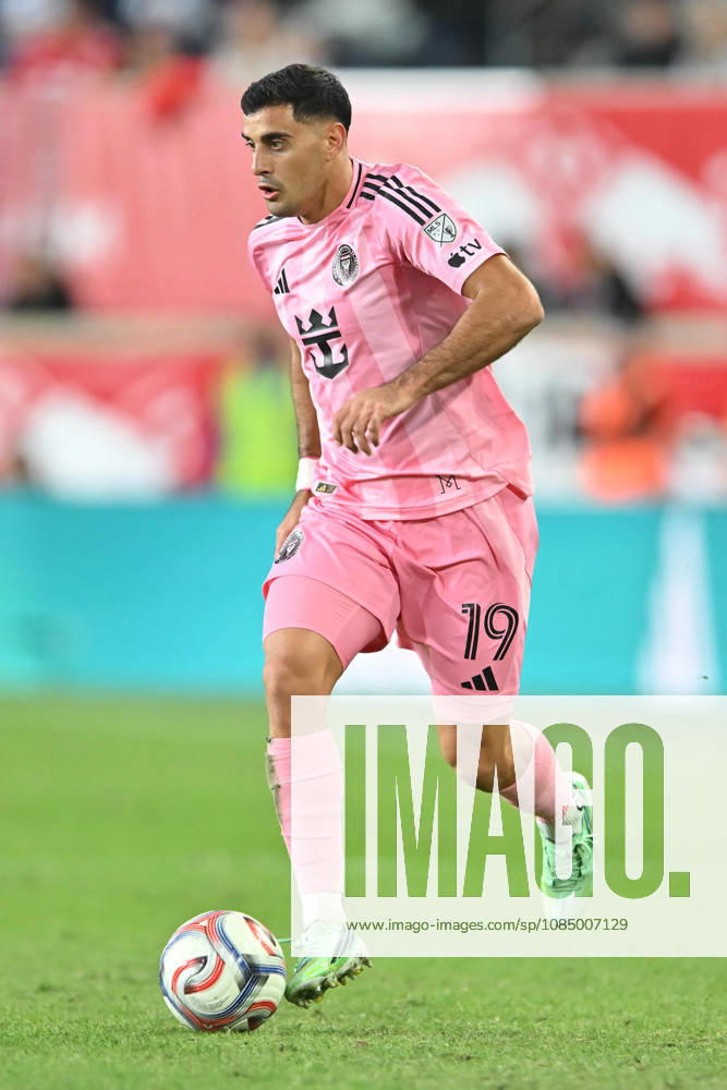 Harrison, New Jersey United States of America. 24 Oct, 2026. Inter Miami CF forward GERMAN BERTERAME (19) in action at Sports Illustrated Stadium New York Red Bulls defeat Inter Miami CF 2 to 0. Credit: , Jr. Zuma Press MLS, Fussball Herren, USA 2026: New York Red Bulls 2:0 Inter Miami CF - ZUMAa301 20261024_aaf_a301_036