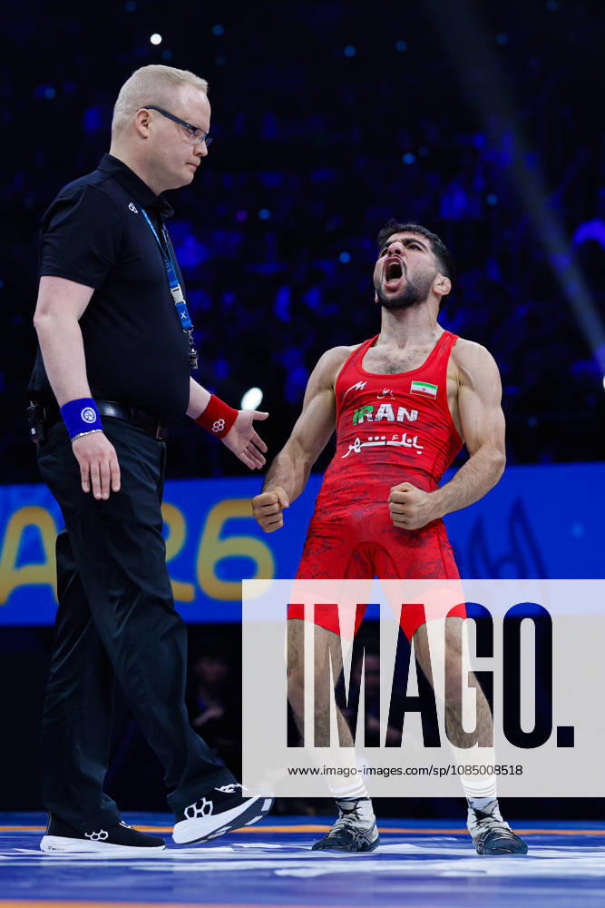 Senior World Championships 55kg GR - Payam Farzad Ahmadi Balootaki (IRI) df. Iskhar Kurbayev (KAZ)