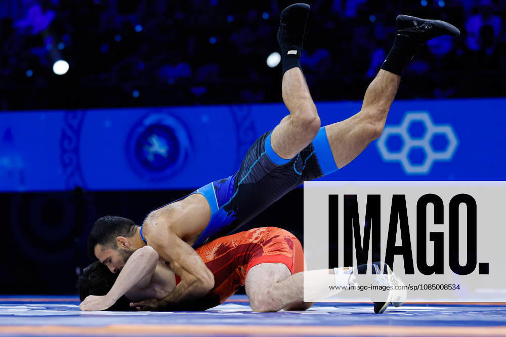 Senior World Championships 55kg GR - Eldaniz Azizli (AZE) df. Vakhtang Lolua (GEO)